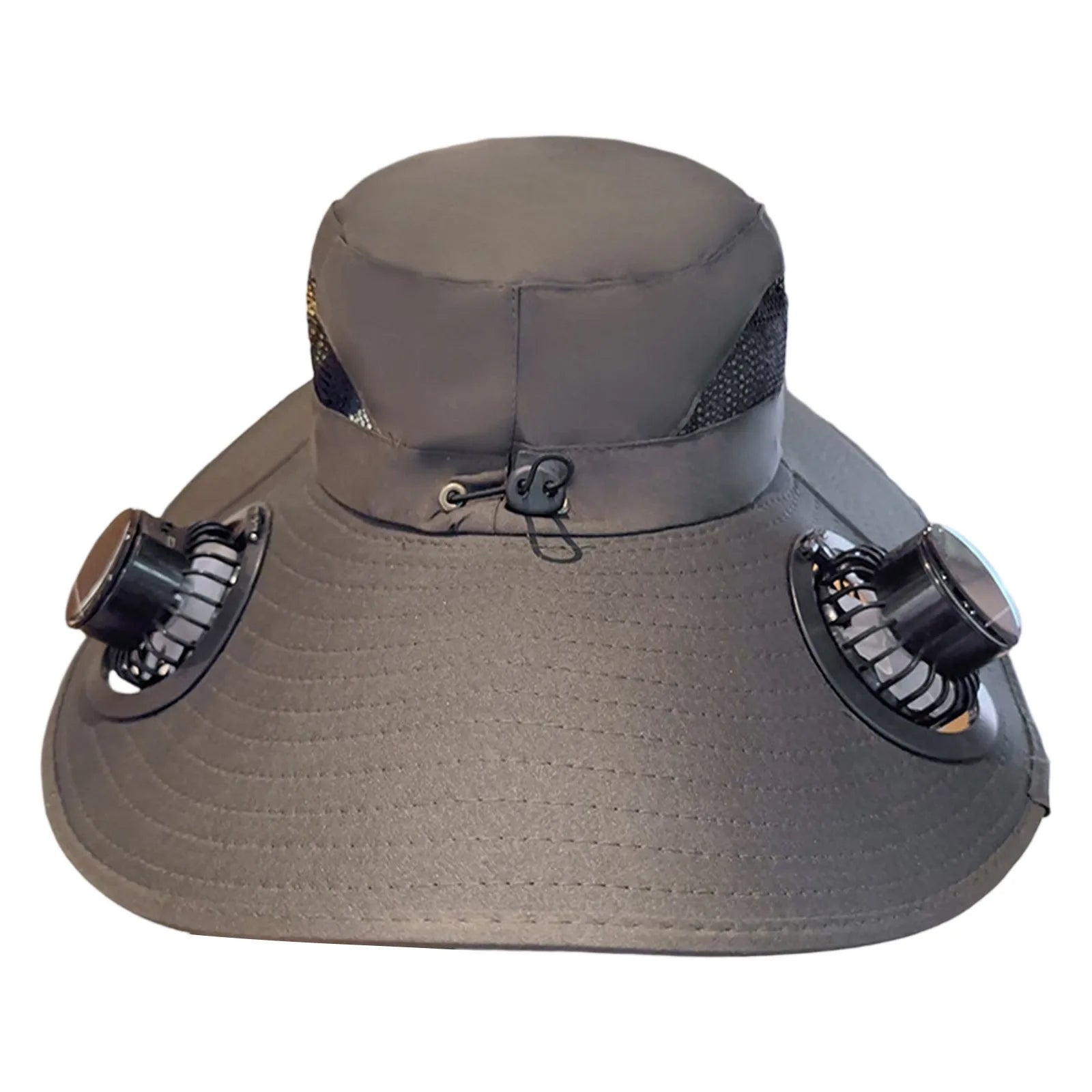 Solar Cooling Hat – Dual Fans, USB-C